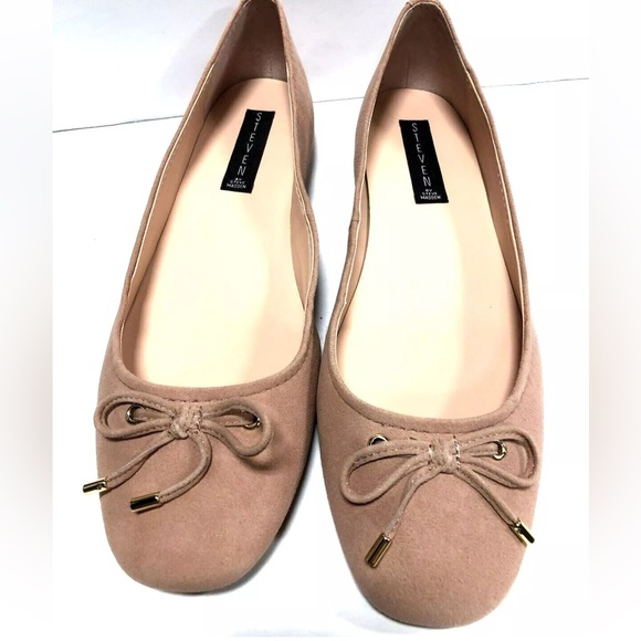 Steve Madden Women’s Steven, Staple Blush Slip-On Flats, Size 10 M. - Picture 2 of 5